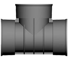 Twinwall Corri Pipe Equal Tee Branch