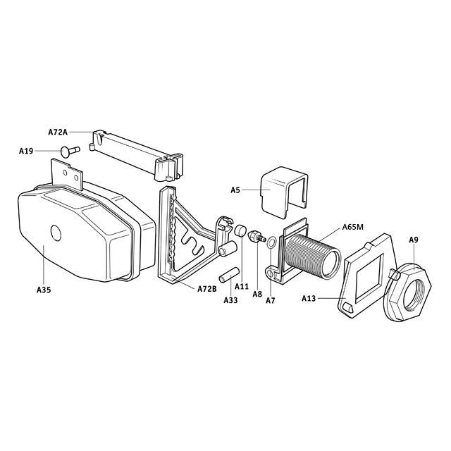 Replacement ballcock for Fisher A101 / a102 Drink Bowl